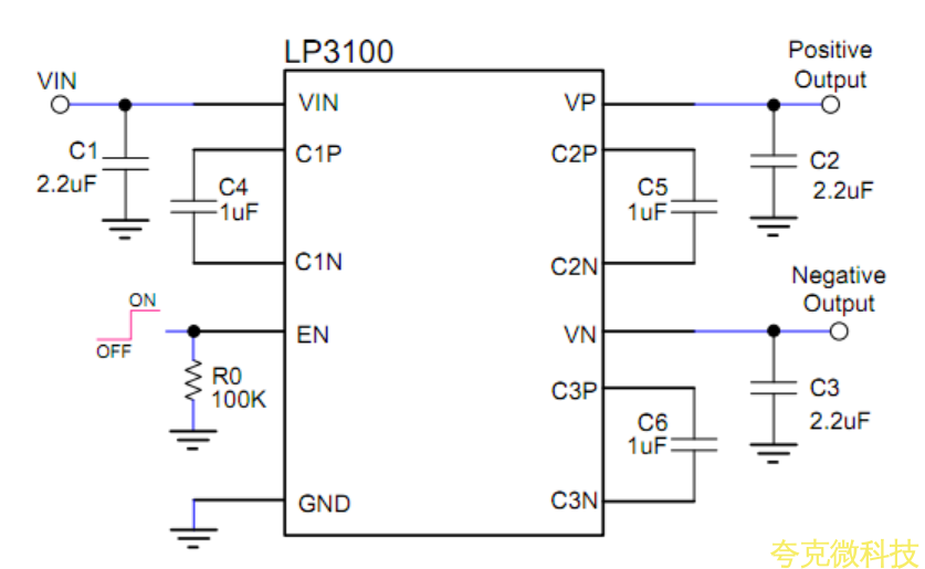 LP3100最新中文规格书，LCD屏驱动IC