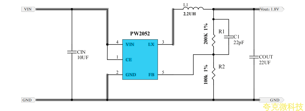 3.7V转3V电源芯片，PW2052最新中文规格书