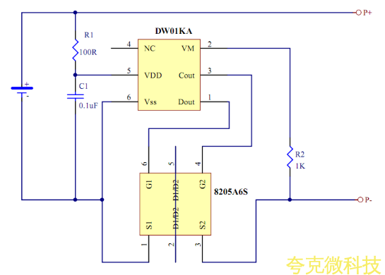 DW01KA最新中文资料和完美电路图