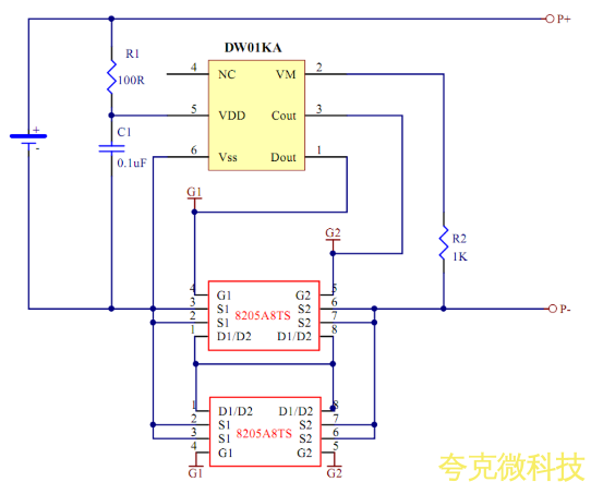 DW01KA最新中文资料和完美电路图