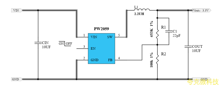 3.7V转3.3V,3.7V转1.5V芯片，PW2058和PW2059