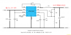 代理PW2205芯片，原装现货，技术支援