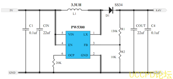   双节7.4V锂电池充电管理IC和电路图