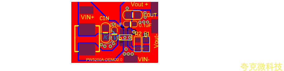 榦電池陞壓 5V，鋰電池陞壓 5V0.5A 電路闆， PW5200A